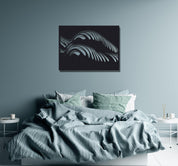 ・"Body Lines X"・Premium Metal Wall Art - Limited Edition - ArtDesigna Glass Printing Wall Art