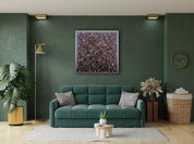 ・"Chocolate Diamond Wall Sculpture"・Premium Wood Handmade Wall Sculpture - Limited Edition - ArtDesigna Glass Printing Wall Art