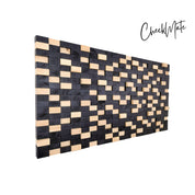 ・"Checkmate"・Premium Wood Handmade Wall Sculpture - Limited Edition - ArtDesigna Glass Printing Wall Art