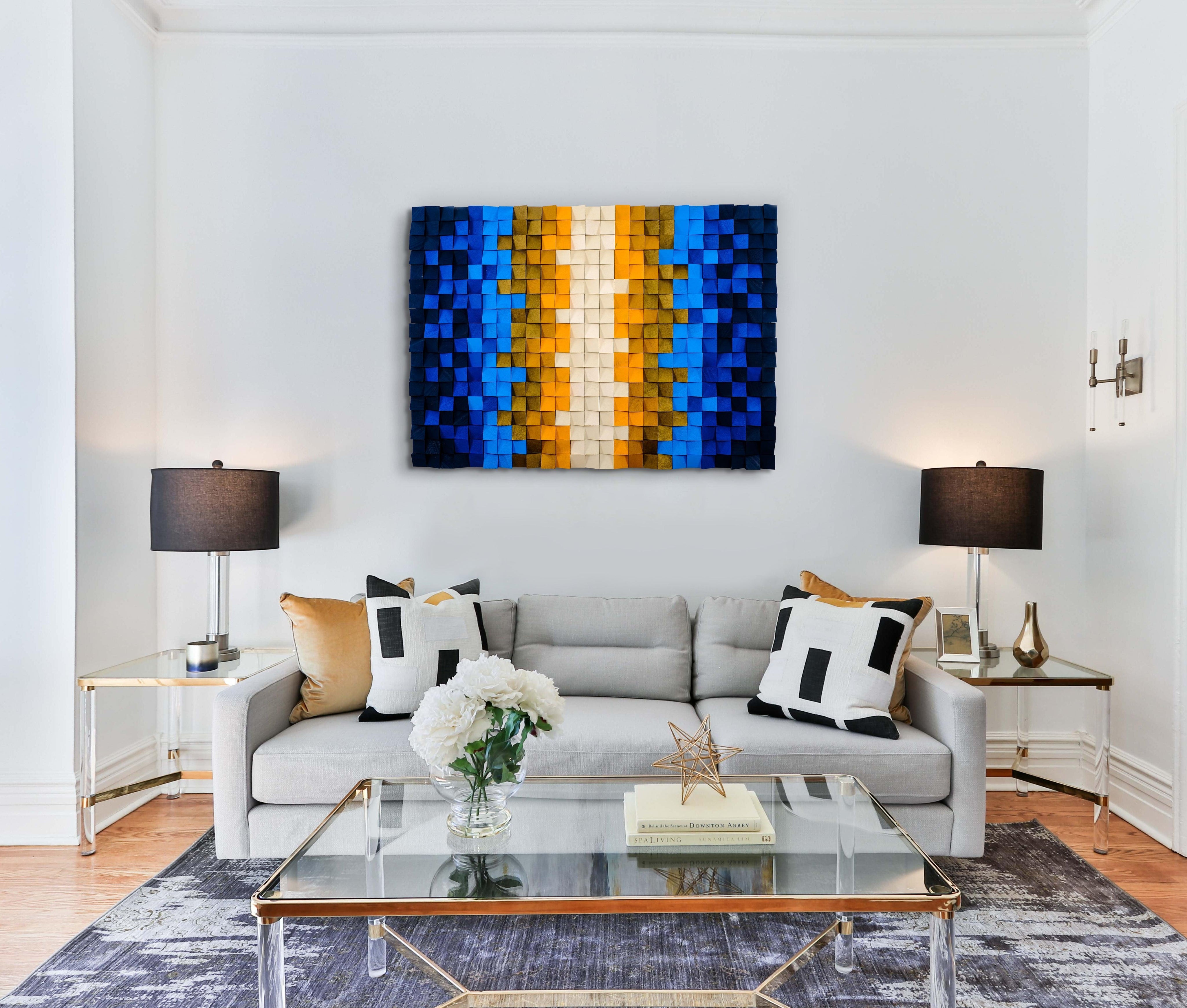 Avatar | Premium Wood Handmade Wall Sculpture - Limited Edition - Artdesigna