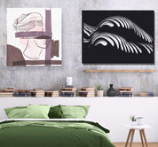 ・"Body Lines X"・Premium Metal Wall Art - Limited Edition - ArtDesigna Glass Printing Wall Art