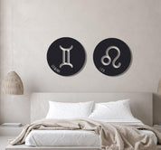 ・"Zodiac Symbols"・Premium Metal Wall Art - Limited Edition - ArtDesigna Glass Printing Wall Art