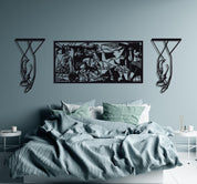 ・"HandHold"・Premium Metal Wall Art - Limited Edition - ArtDesigna Glass Printing Wall Art