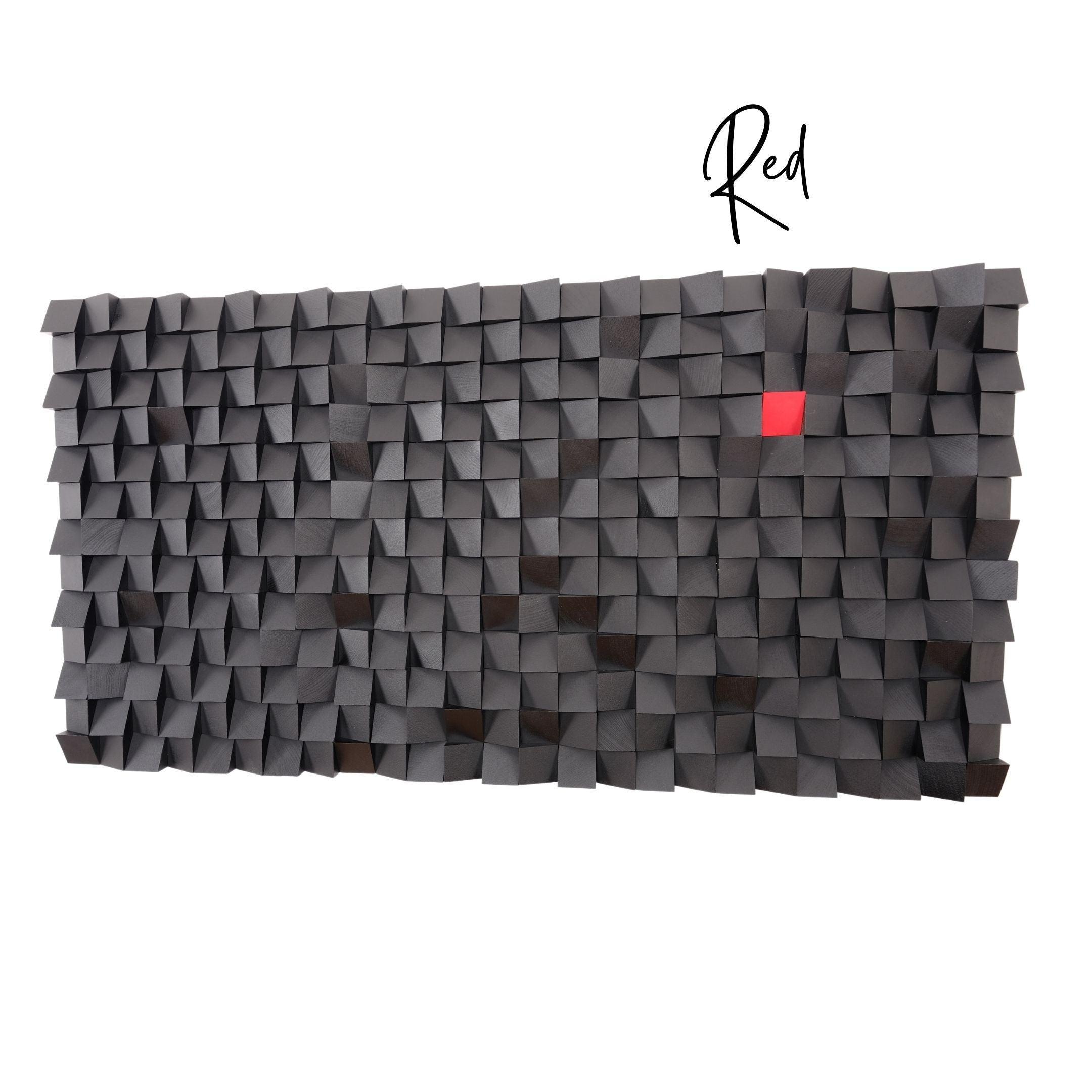 ・"Stand out from the Crowd"・Premium Wood Handmade Wall Sculpture - Limited Edition - ArtDesigna Glass Printing Wall Art