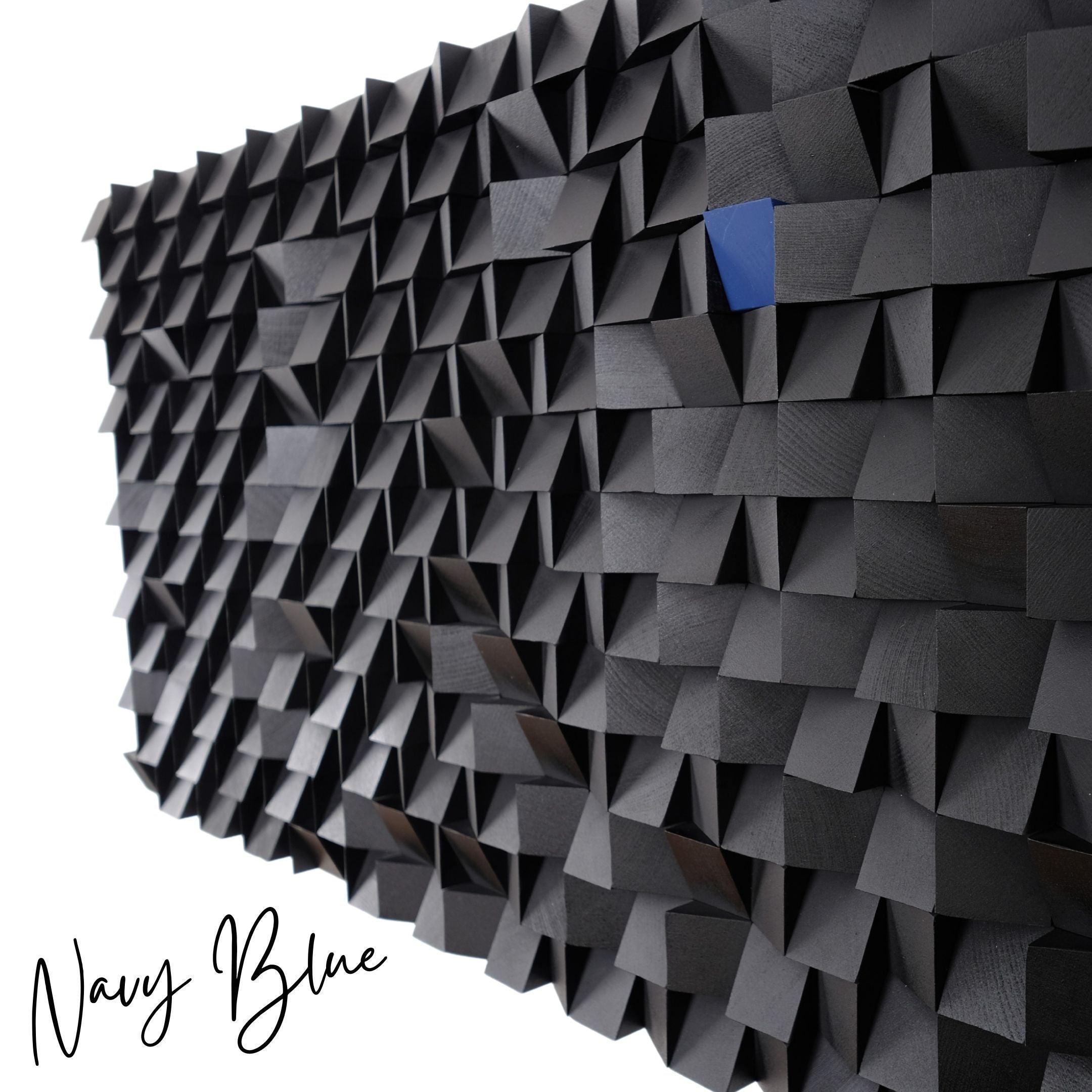 ・"Stand out from the Crowd"・Premium Wood Handmade Wall Sculpture - Limited Edition - ArtDesigna Glass Printing Wall Art