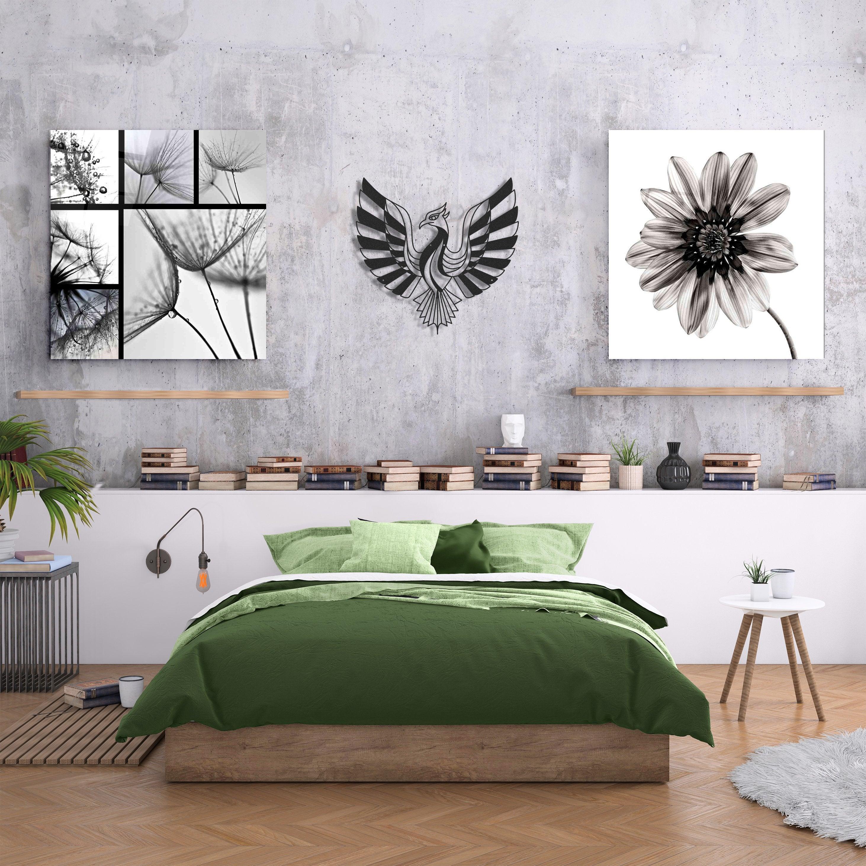 ・"Phoenix"・Premium Metal Wall Art - Limited Edition - ArtDesigna Glass Printing Wall Art