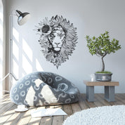 ・"Astro Lion"・Premium Metal Wall Art - Limited Edition - ArtDesigna Glass Printing Wall Art