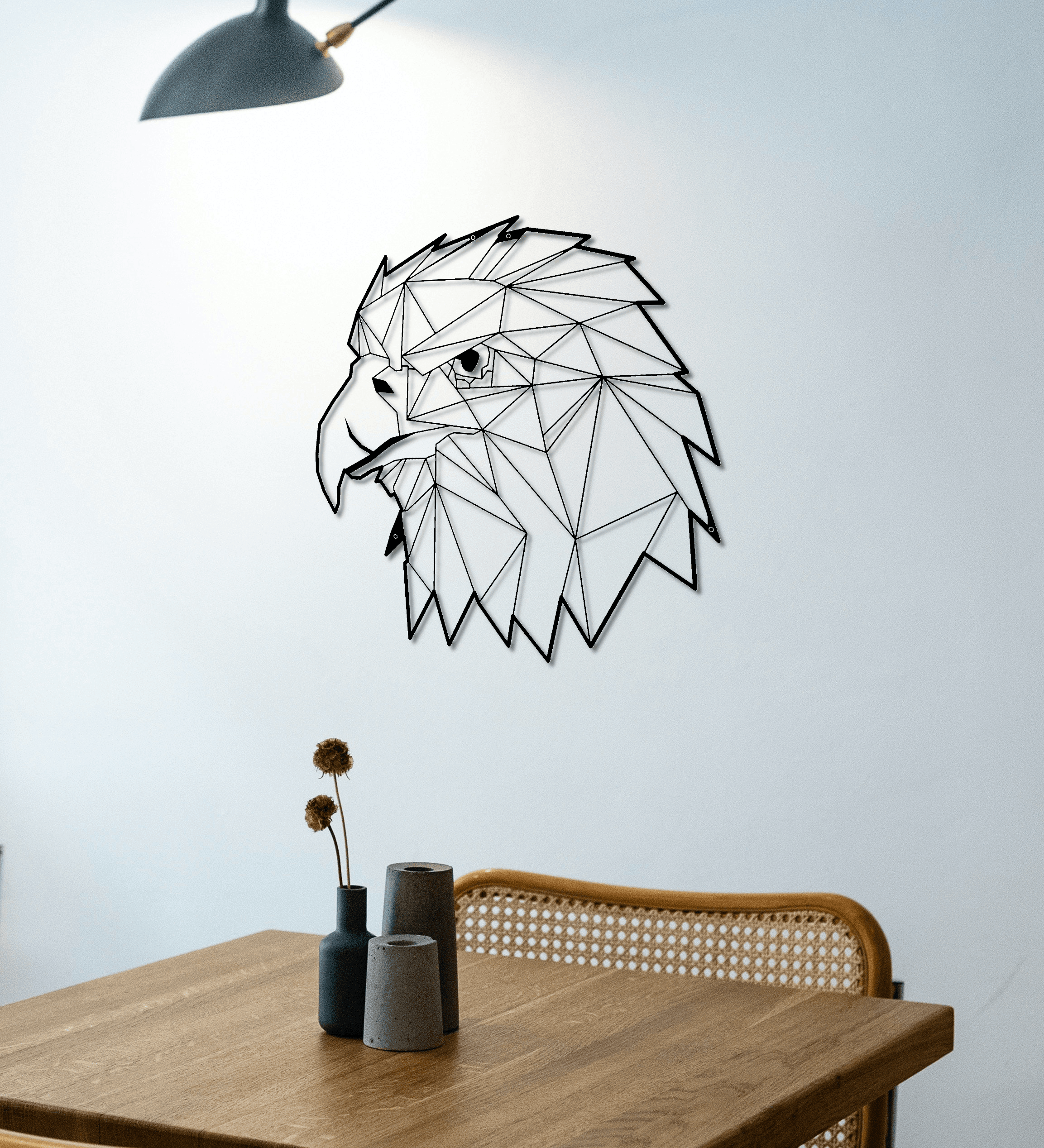 ・"Eagle Head"・Premium Metal Wall Art - Limited Edition - ArtDesigna Glass Printing Wall Art