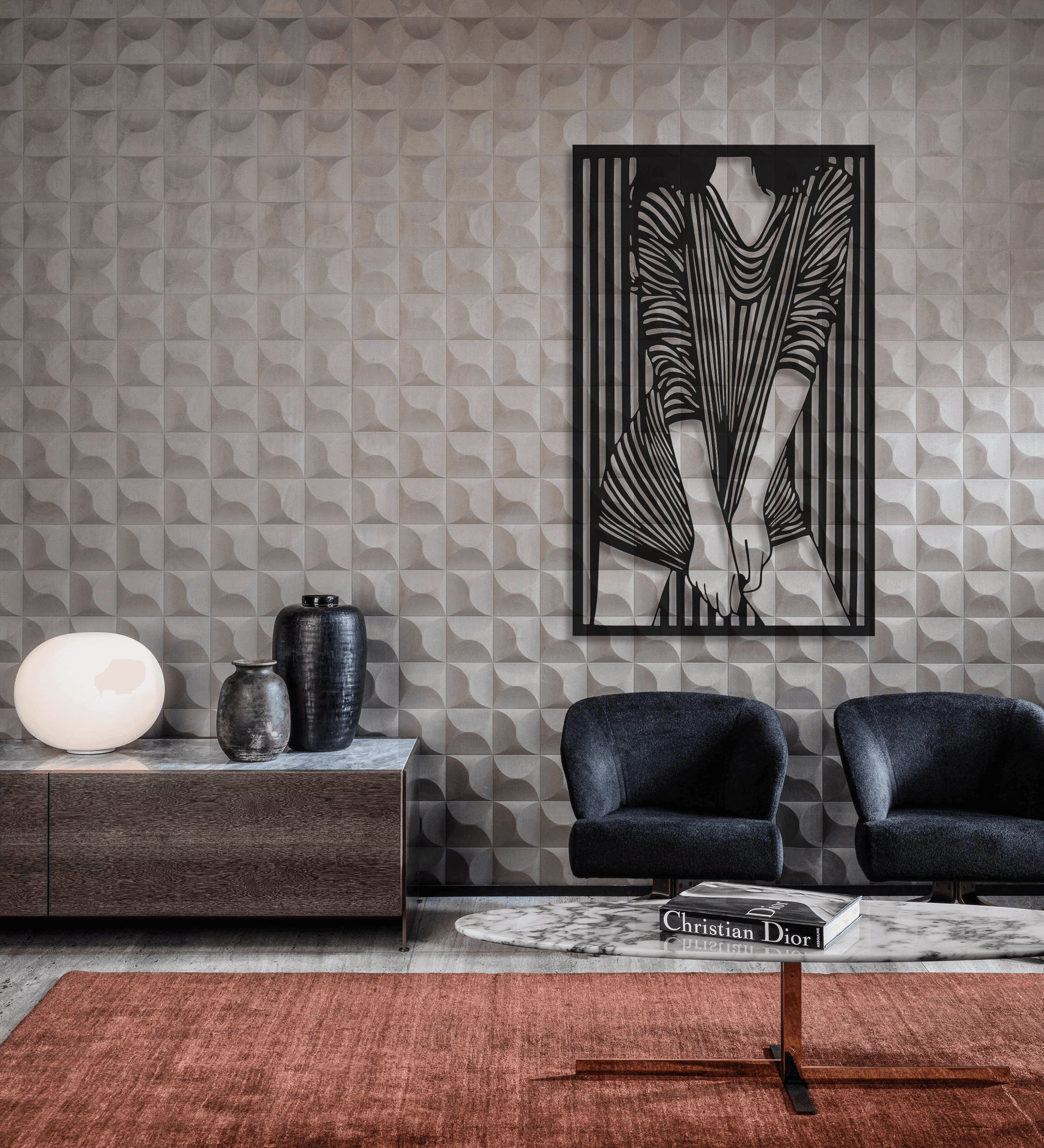 ・"Fashion V1"・Premium Metal Wall Art - Limited Edition - ArtDesigna Glass Printing Wall Art