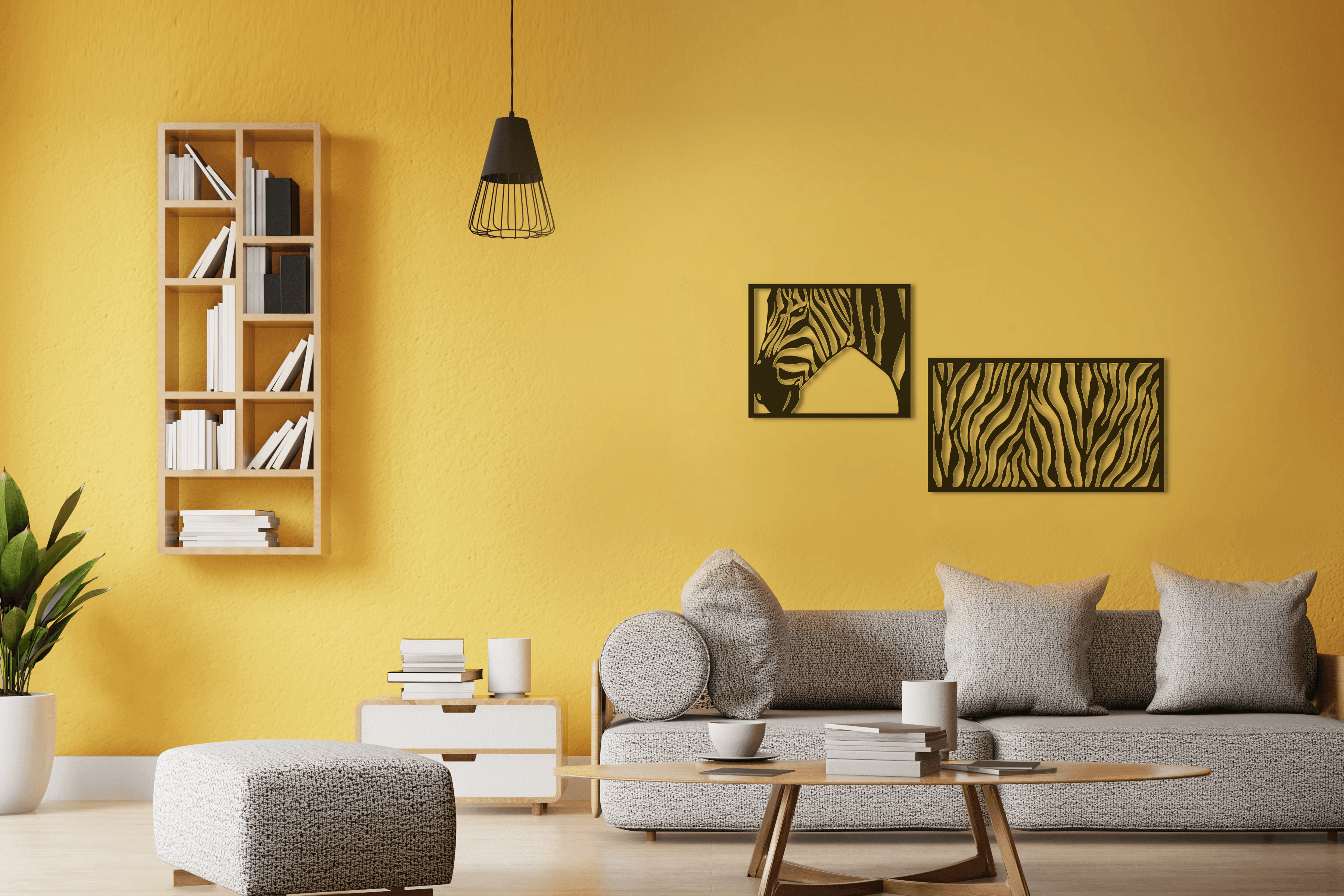 ・"Zebra"・Premium Metal Wall Art - Limited Edition - ArtDesigna Glass Printing Wall Art