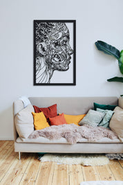 ・"Theadora"・Premium Metal Wall Art - Limited Edition - ArtDesigna Glass Printing Wall Art