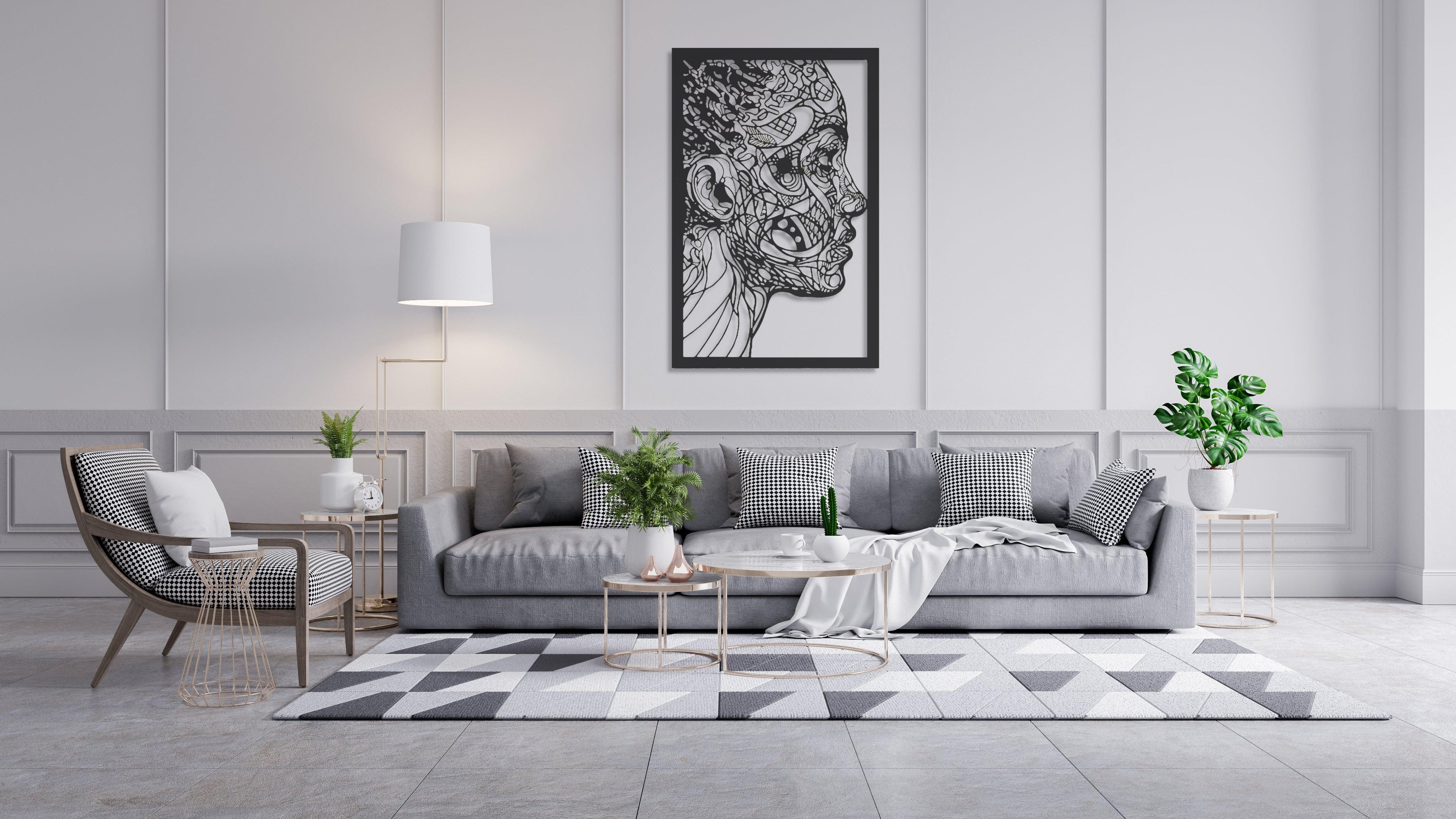 ・"Theadora"・Premium Metal Wall Art - Limited Edition - ArtDesigna Glass Printing Wall Art