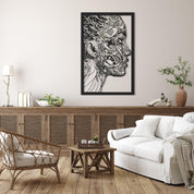 ・"Theadora"・Premium Metal Wall Art - Limited Edition - ArtDesigna Glass Printing Wall Art