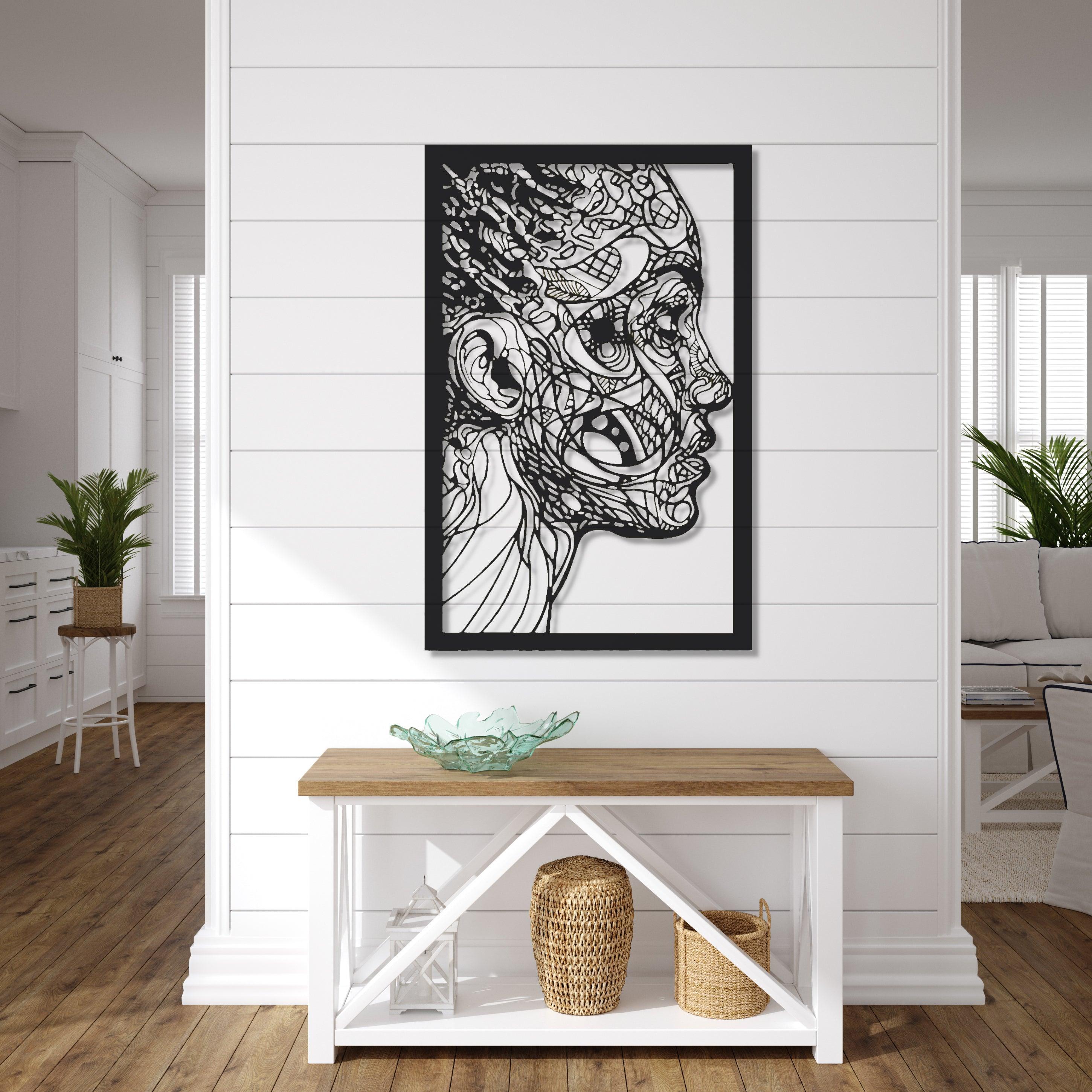 ・"Theadora"・Premium Metal Wall Art - Limited Edition - ArtDesigna Glass Printing Wall Art