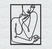 ・"Body Lines v2"・Premium Metal Wall Art - Limited Edition - ArtDesigna Glass Printing Wall Art