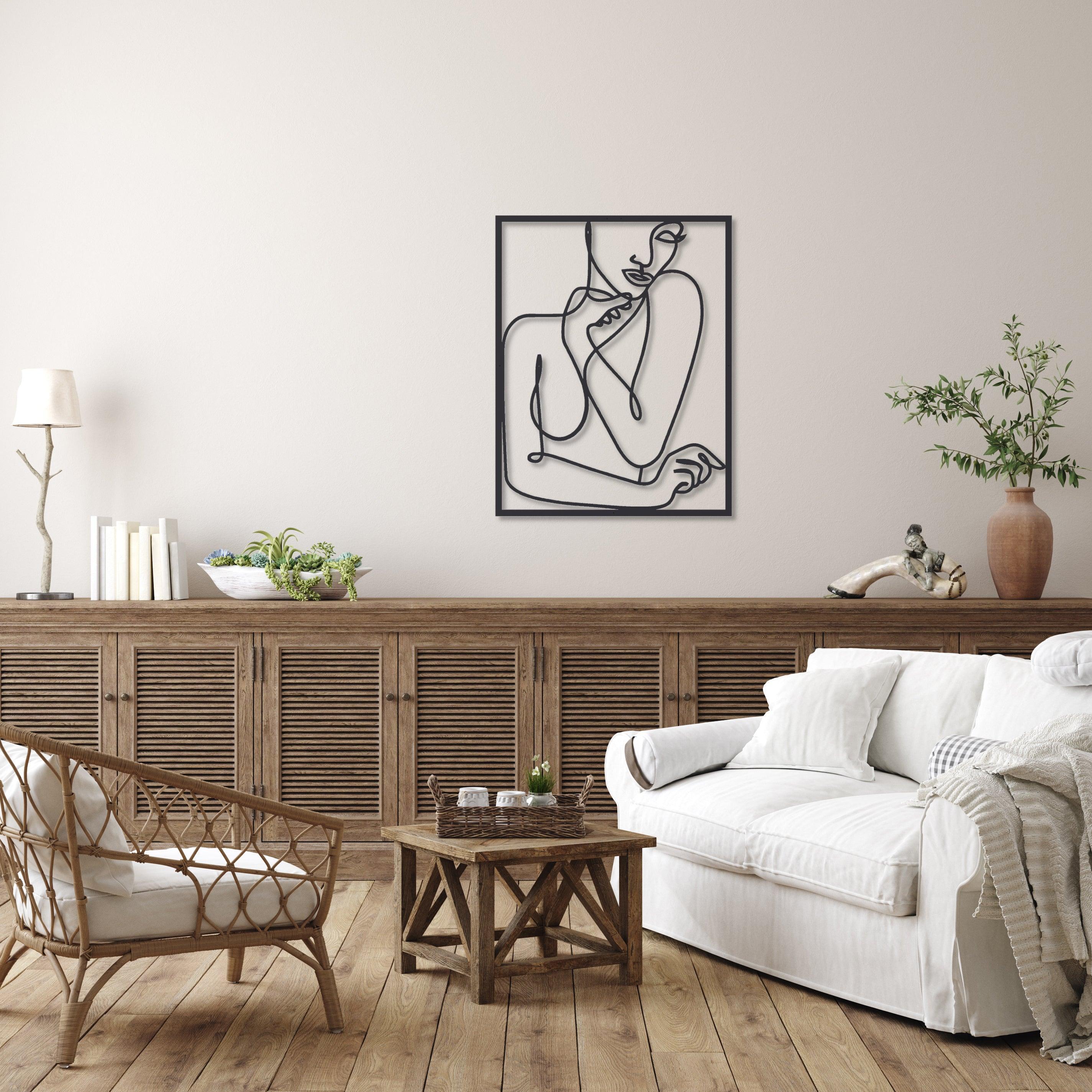 ・"Body Lines v2"・Premium Metal Wall Art - Limited Edition - ArtDesigna Glass Printing Wall Art