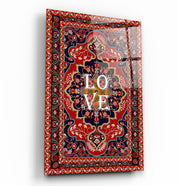 ・"Carpet Of Love"・Designers Collection Glass Wall Art - ArtDesigna Glass Printing Wall Art