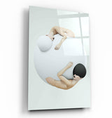 Supra Round Heads V3 | Glass Wall Art