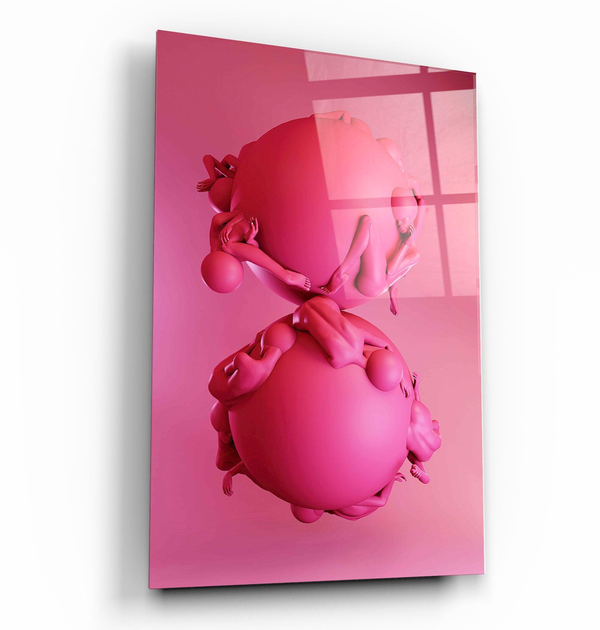 Supra Round Heads V6 | Designer's Collection Glass Wall Art - Artdesigna