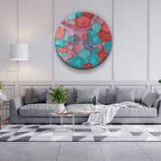 ・"Soft Tones"・Rounded Glass Wall Art - ArtDesigna Glass Printing Wall Art