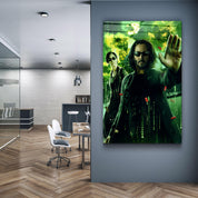 ・"Reborn Of The Matrix"・Designers Collection Glass Wall Art - ArtDesigna Glass Printing Wall Art