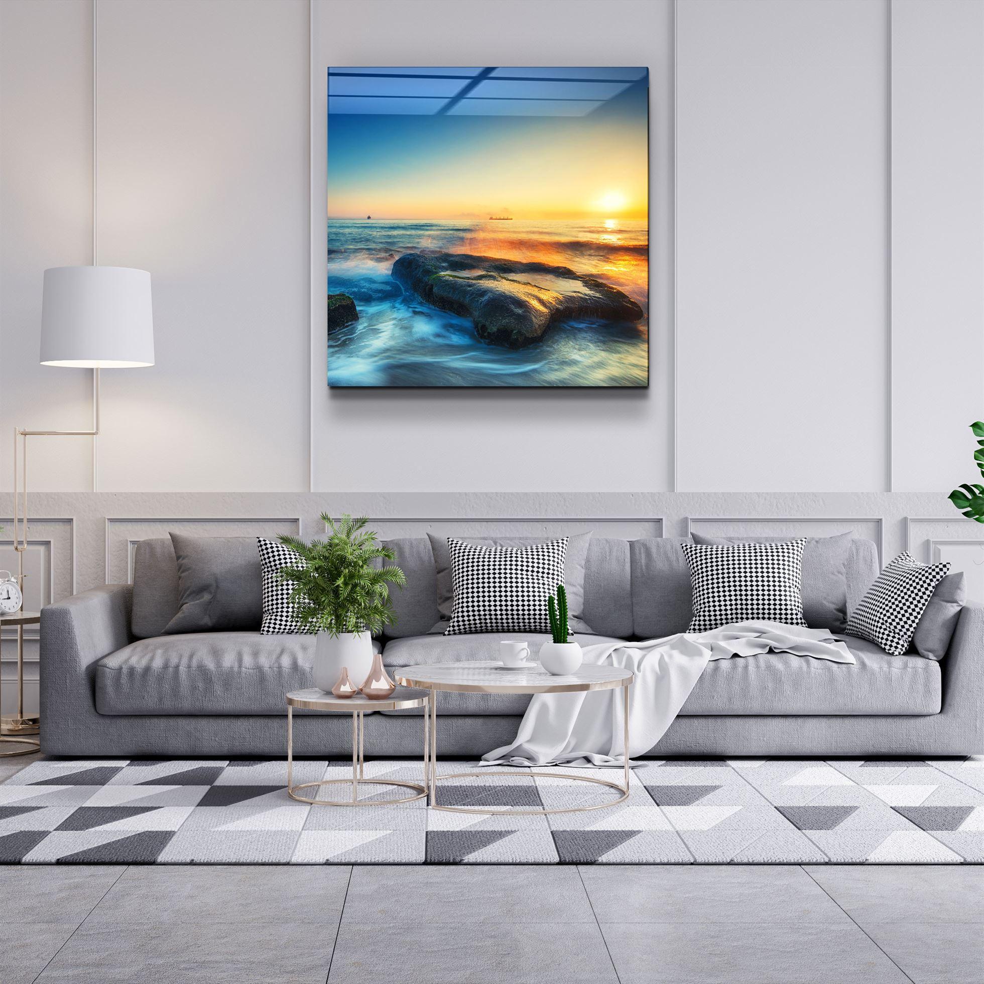 ・"Sunset"・Glass Wall Art - ArtDesigna Glass Printing Wall Art