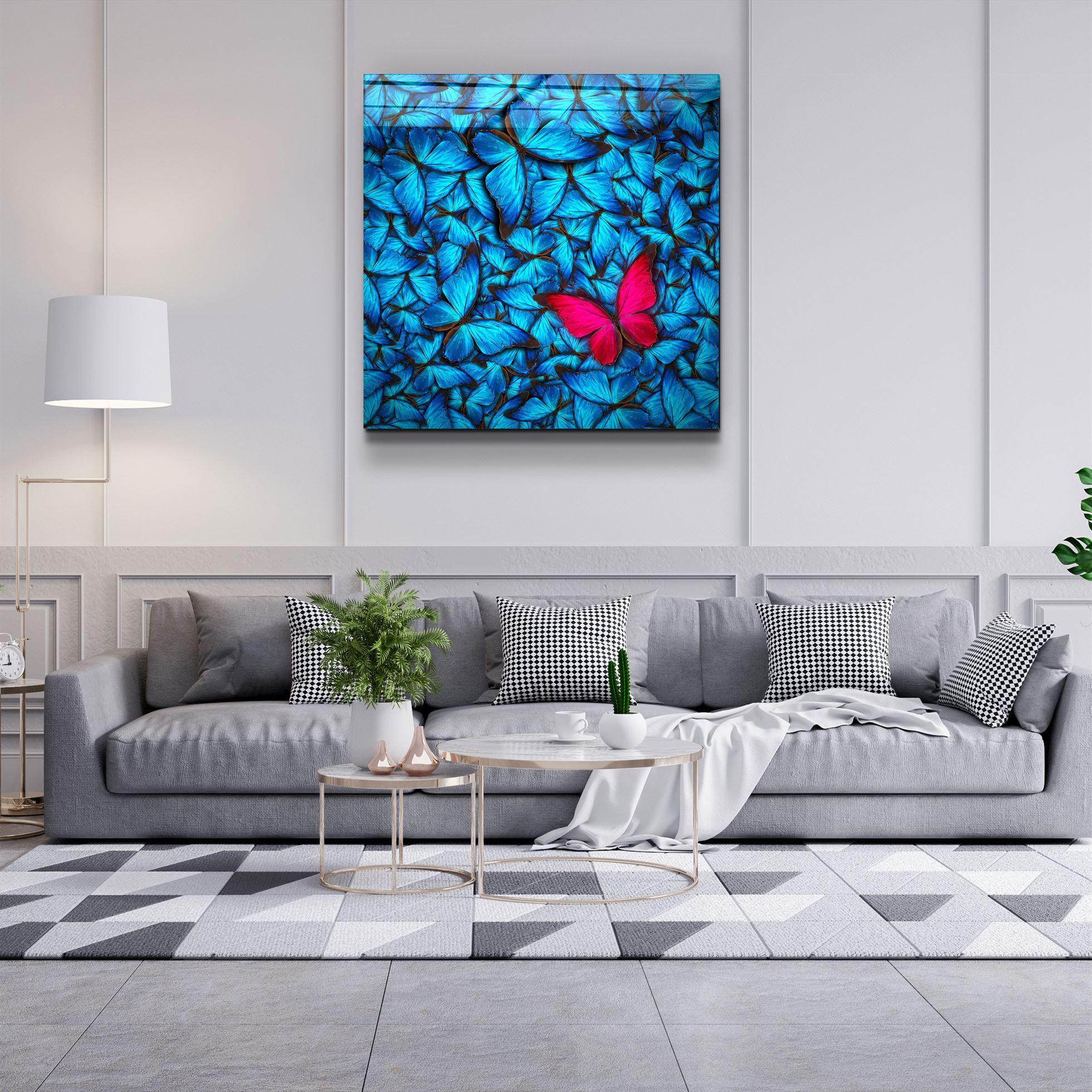 ・"Butterfly"・Glass Wall Art - ArtDesigna Glass Printing Wall Art