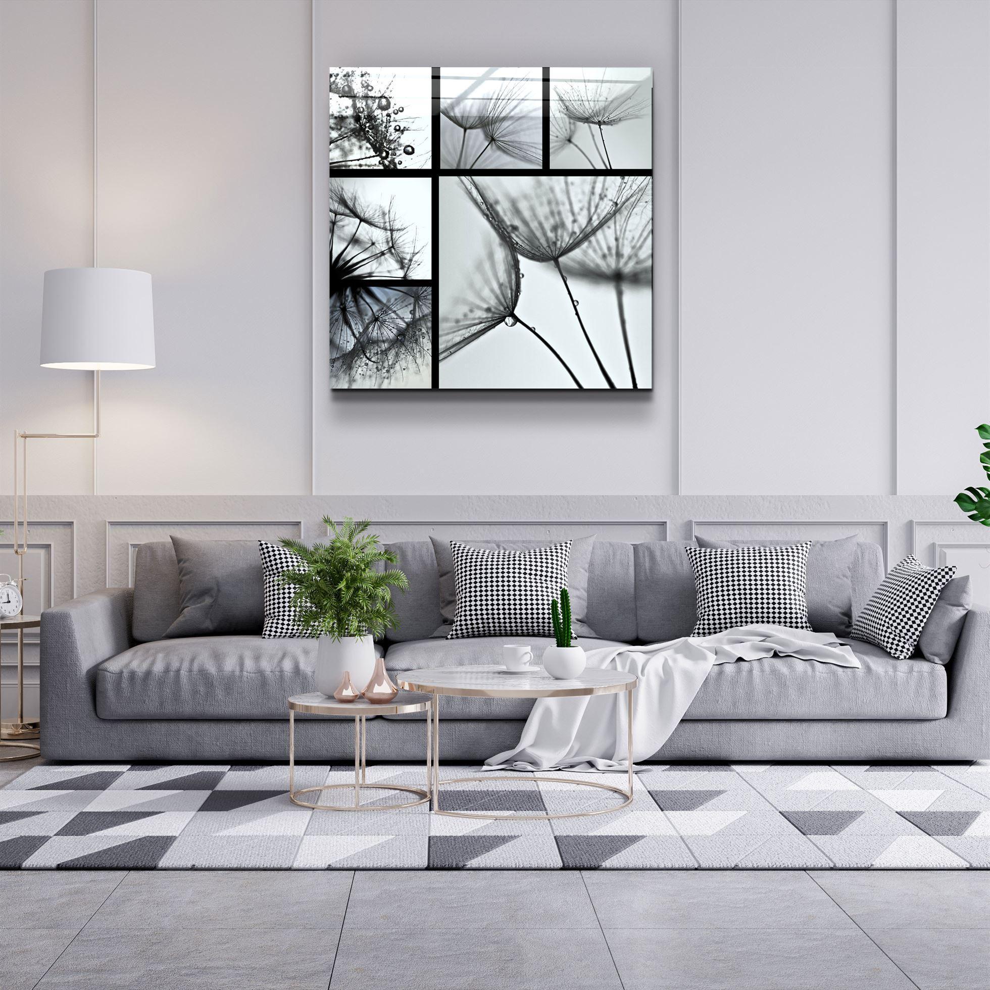 ・"Flower"・Glass Wall Art - ArtDesigna Glass Printing Wall Art