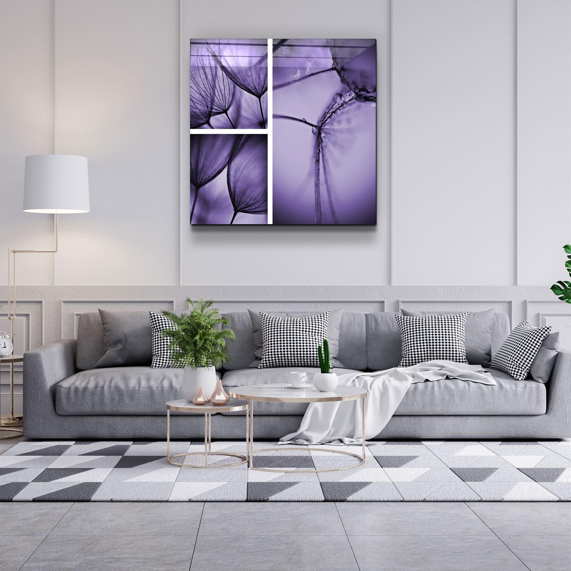 ・"Flower"・Glass Wall Art - ArtDesigna Glass Printing Wall Art