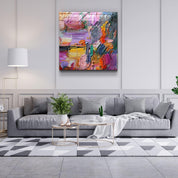 ・"Abstract Art"・Glass Wall Art - ArtDesigna Glass Printing Wall Art