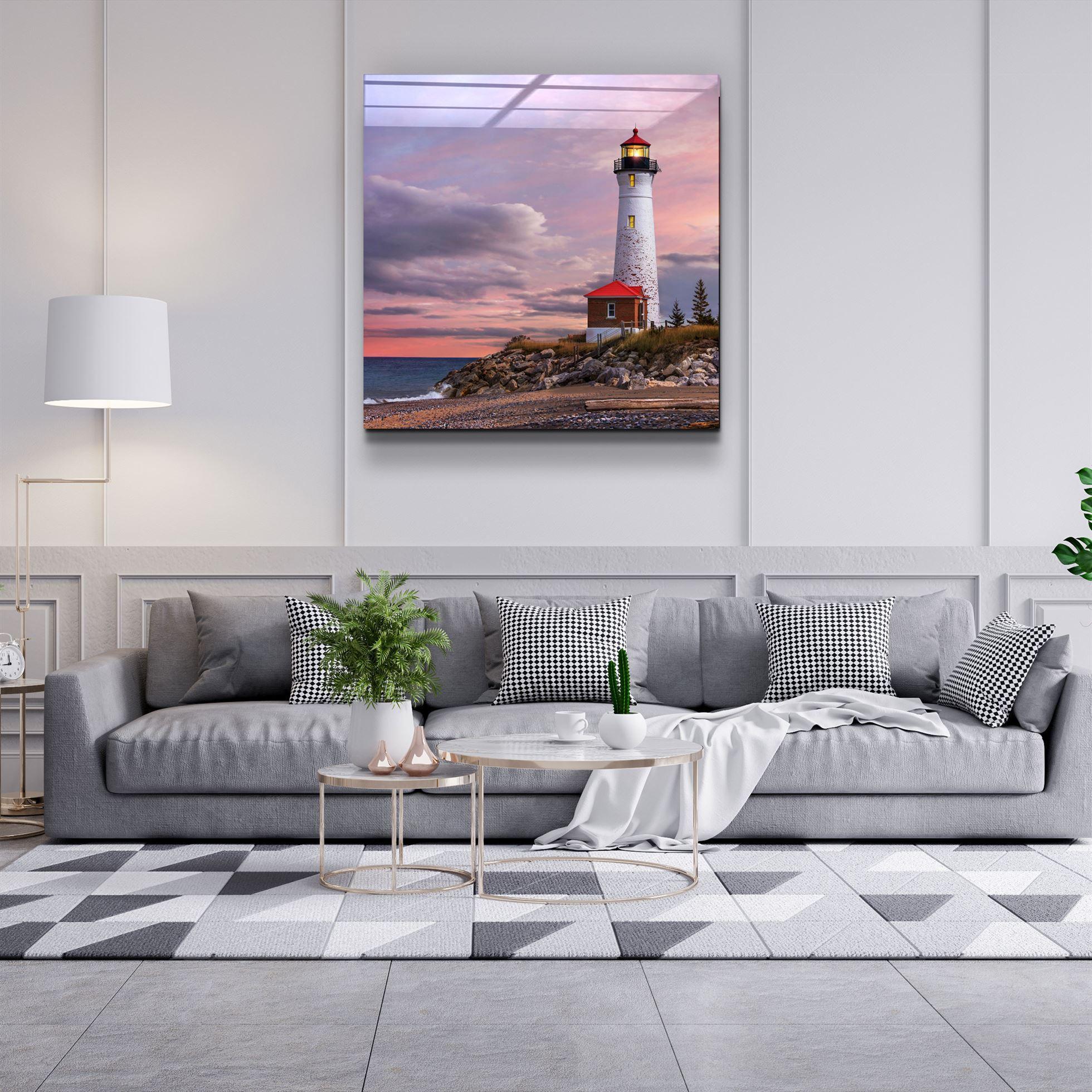 ・"Lighthouse"・Glass Wall Art - ArtDesigna Glass Printing Wall Art
