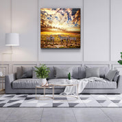 ・"Zebras"・Glass Wall Art - ArtDesigna Glass Printing Wall Art