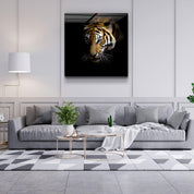 King of the Jungle | Glass Wall Art - Artdesigna