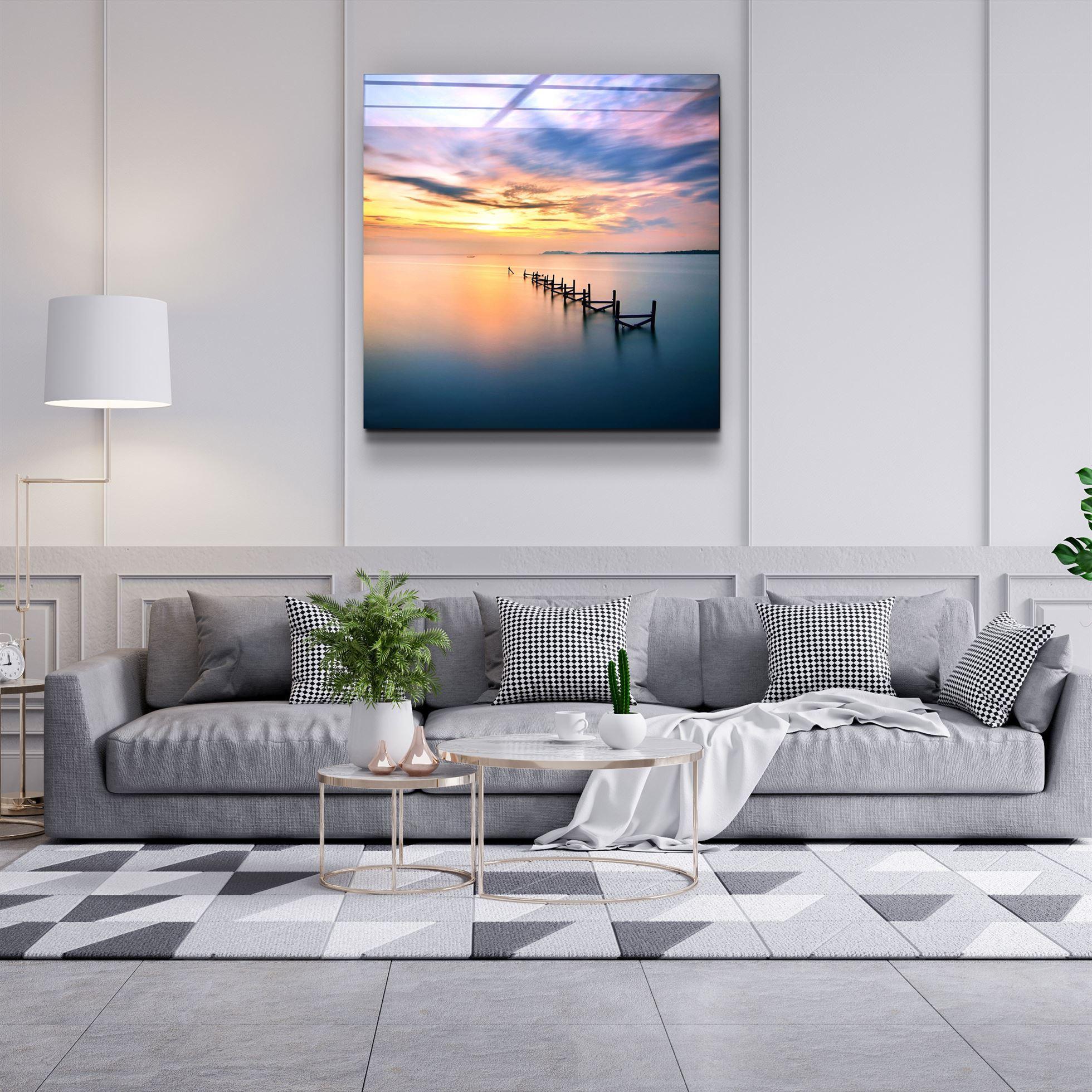 ・"Sunset"・Glass Wall Art - ArtDesigna Glass Printing Wall Art