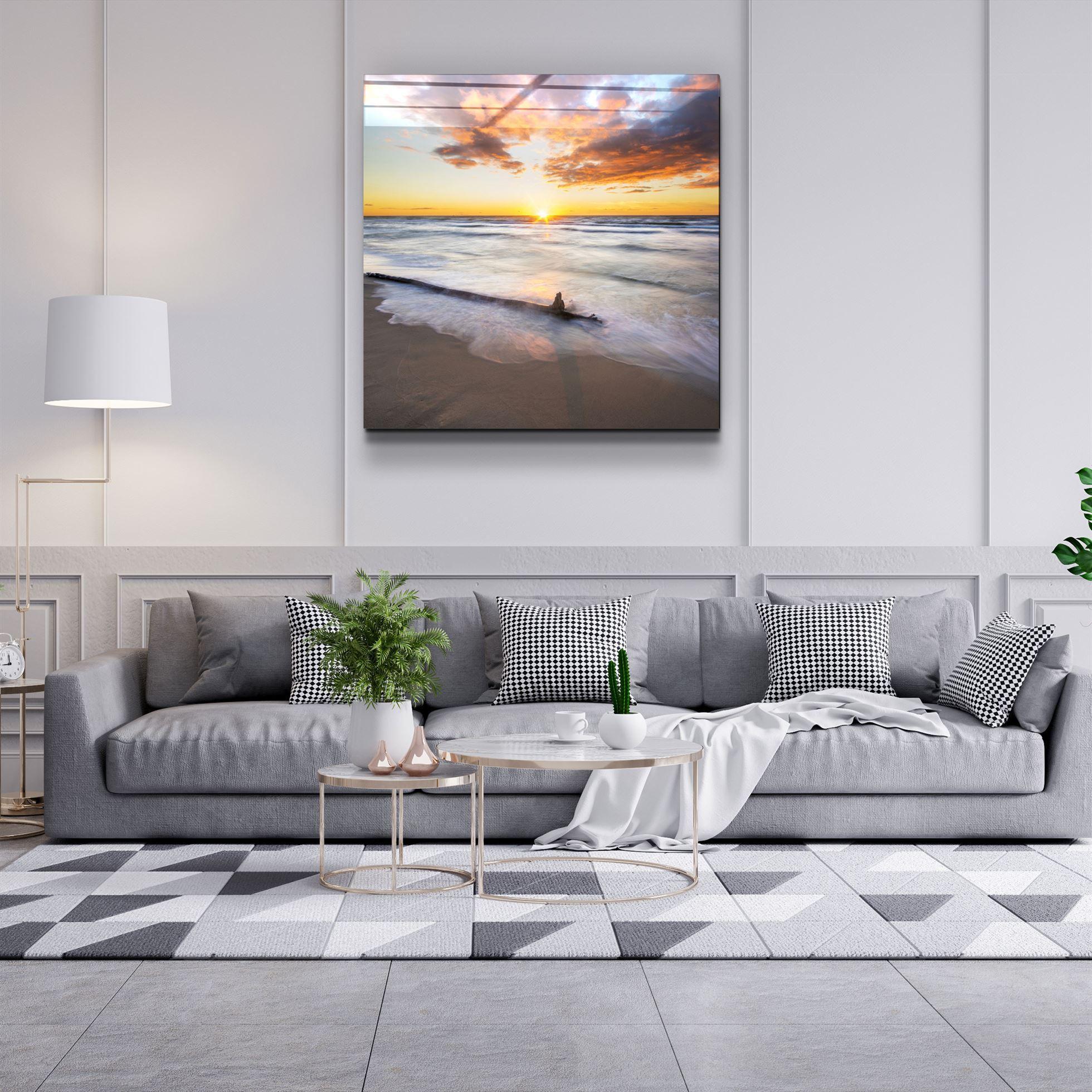 ・"Sunset"・Glass Wall Art - ArtDesigna Glass Printing Wall Art