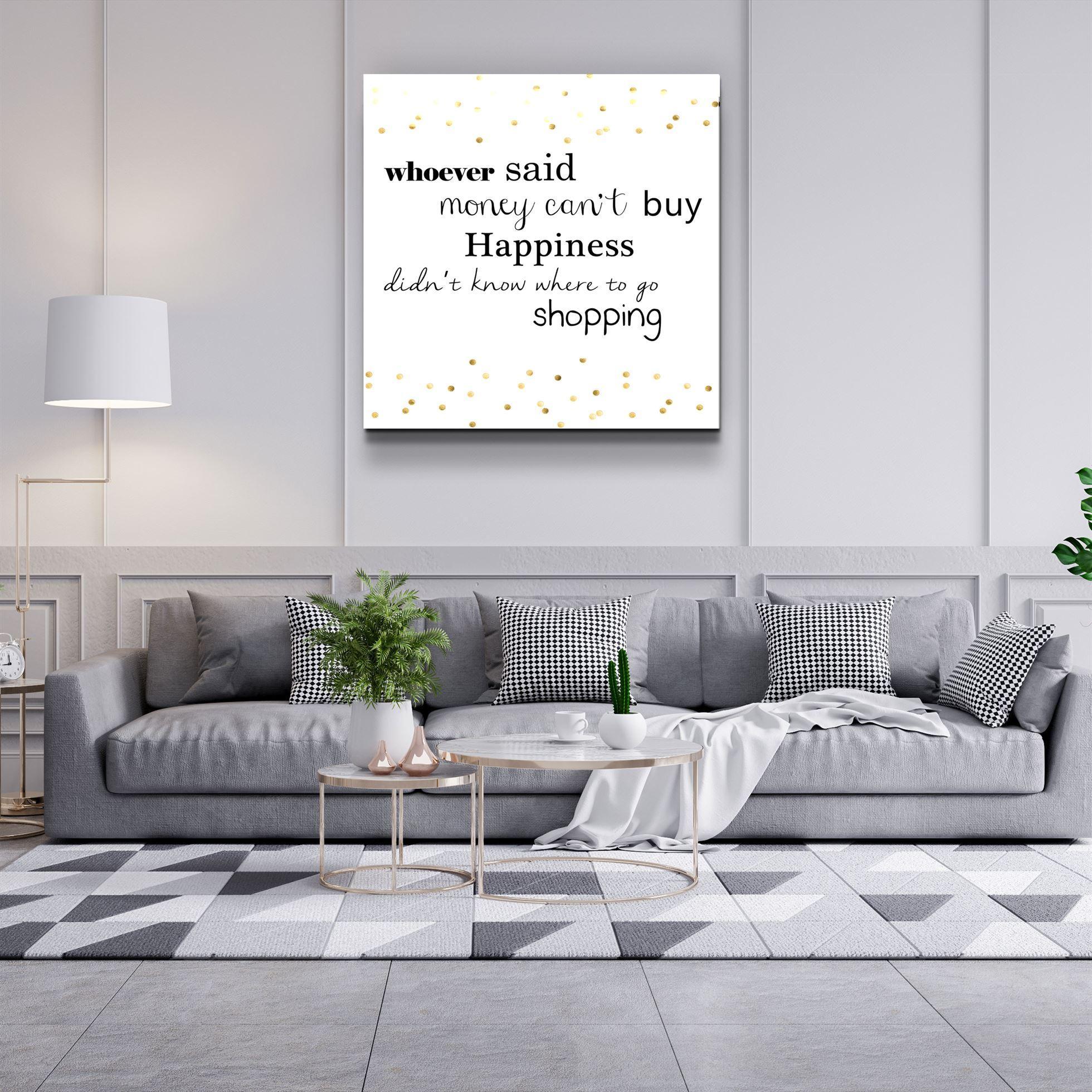 ・"Shopping"・Glass Wall Art - ArtDesigna Glass Printing Wall Art