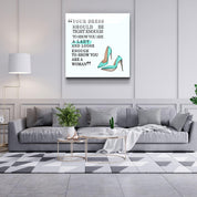 ・"Dress"・Glass Wall Art - ArtDesigna Glass Printing Wall Art