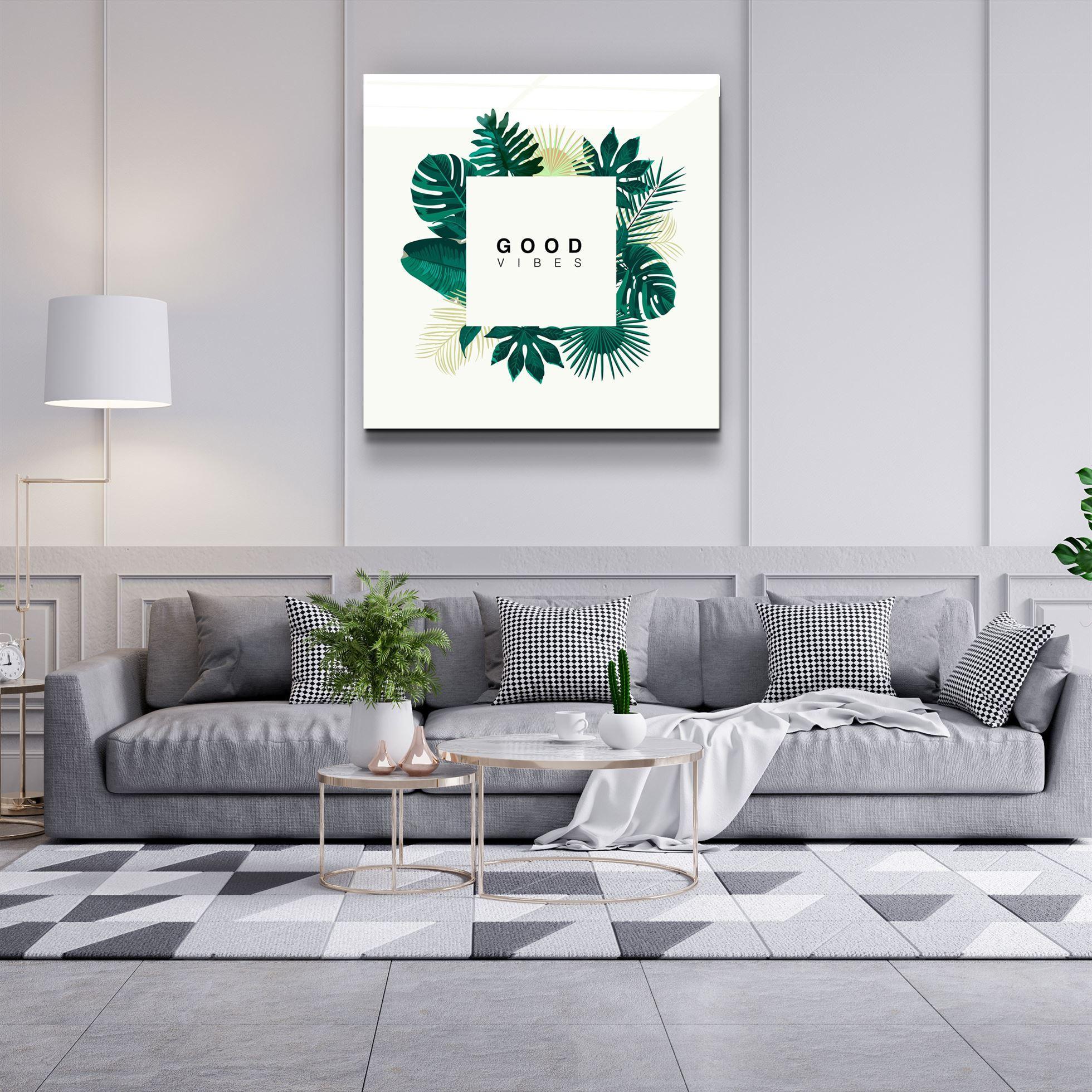 ・"Good Feelings"・Glass Wall Art - ArtDesigna Glass Printing Wall Art