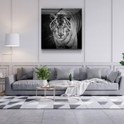 Majestic Stripes | Glass Wall Art - Artdesigna