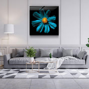 ・"Green Flower"・Glass Wall Art - ArtDesigna Glass Printing Wall Art