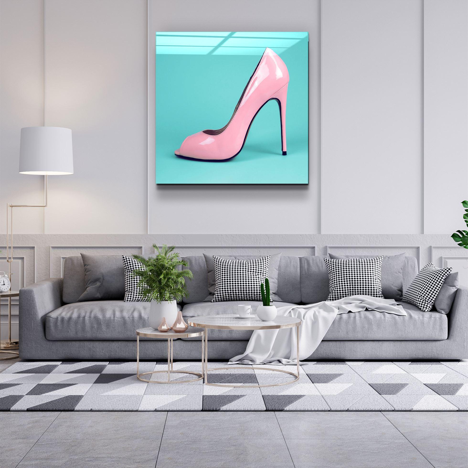 ・"Heeled Shoes"・Glass Wall Art - ArtDesigna Glass Printing Wall Art