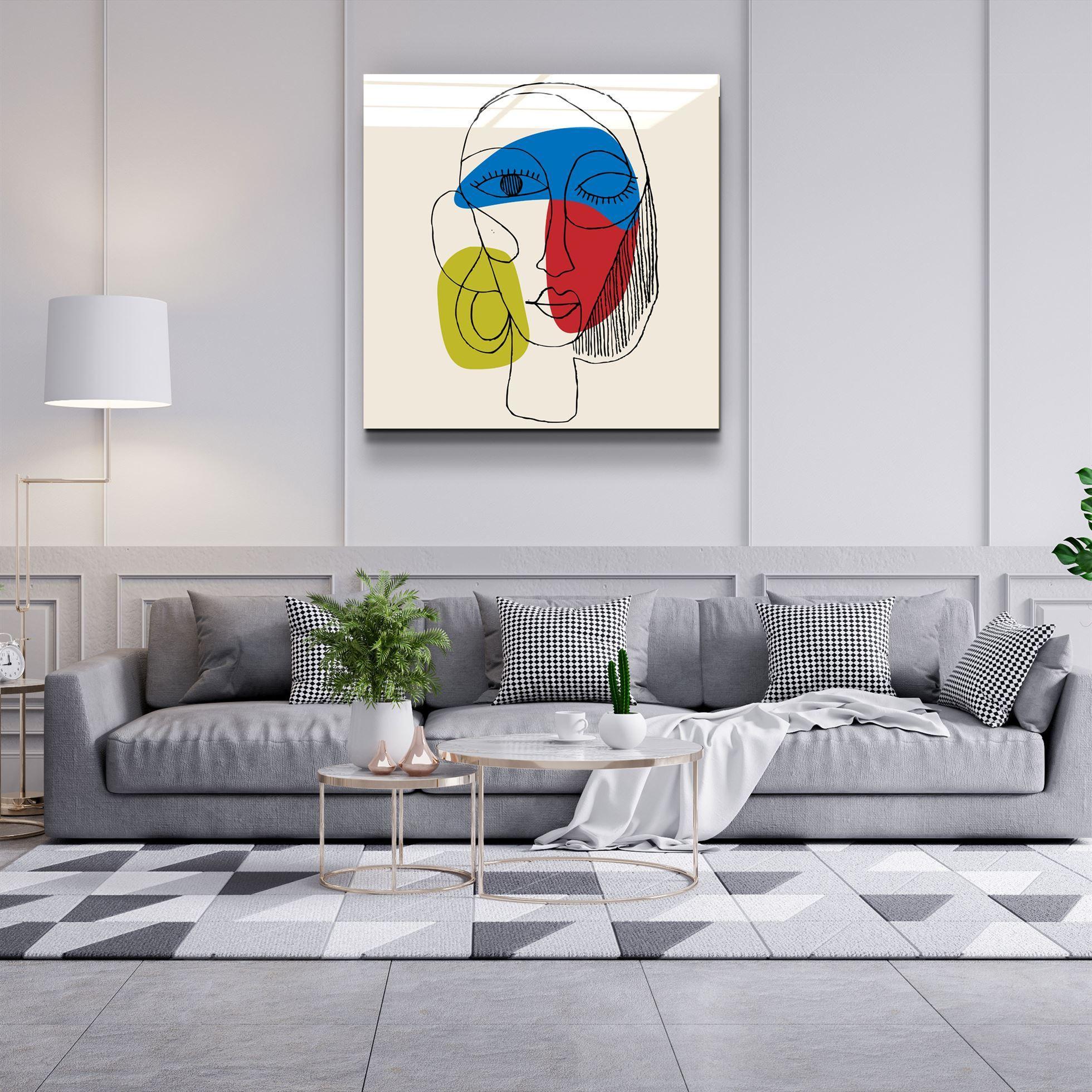 ・"Closeup Drawing"・Glass Wall Art - ArtDesigna Glass Printing Wall Art