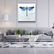 ・"Dragonfly"・Glass Wall Art - ArtDesigna Glass Printing Wall Art