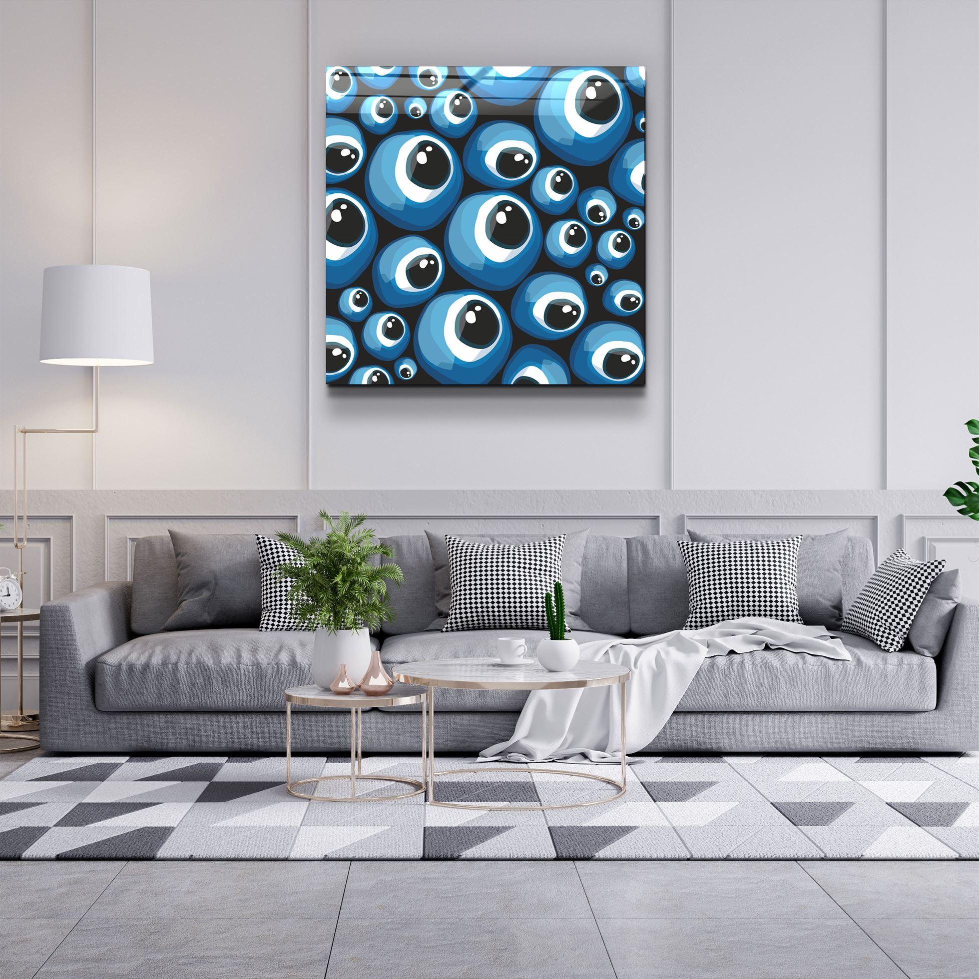 ・"Eyeballs"・Glass Wall Art - ArtDesigna Glass Printing Wall Art