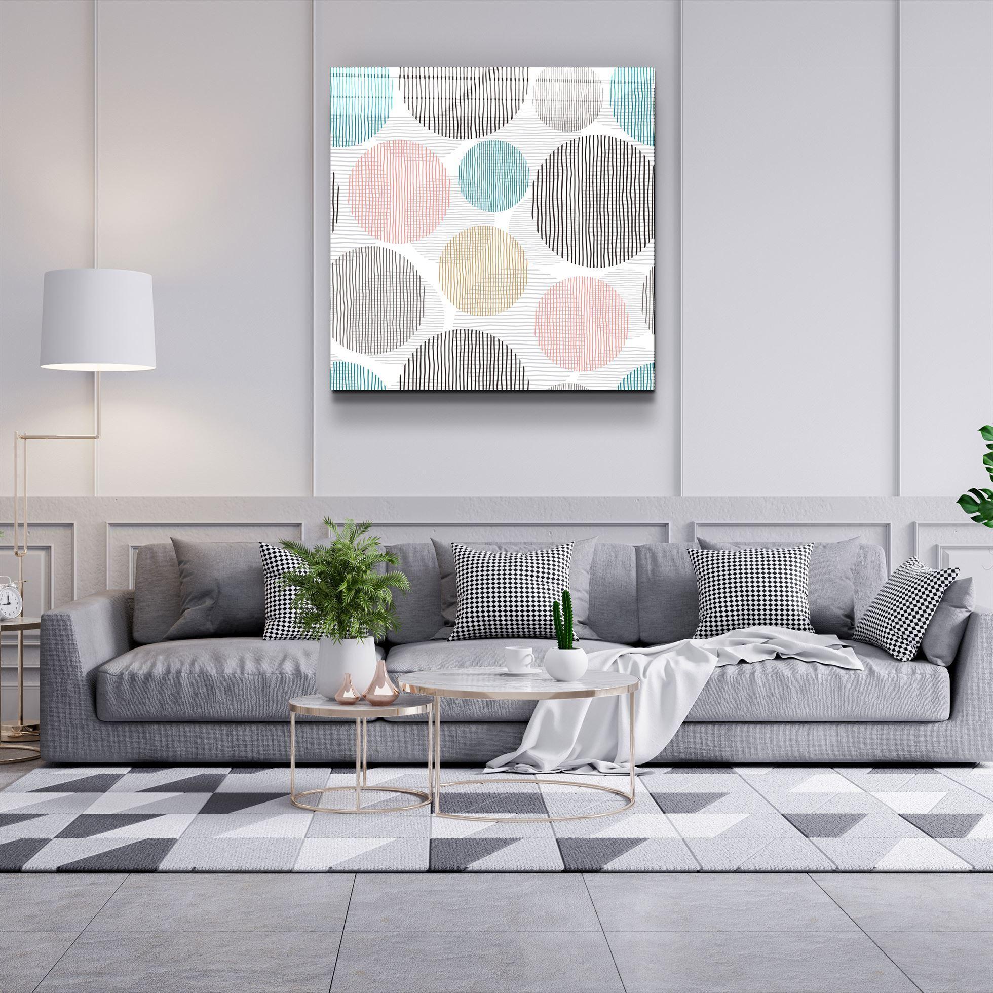 ・"Dots"・Glass Wall Art - ArtDesigna Glass Printing Wall Art