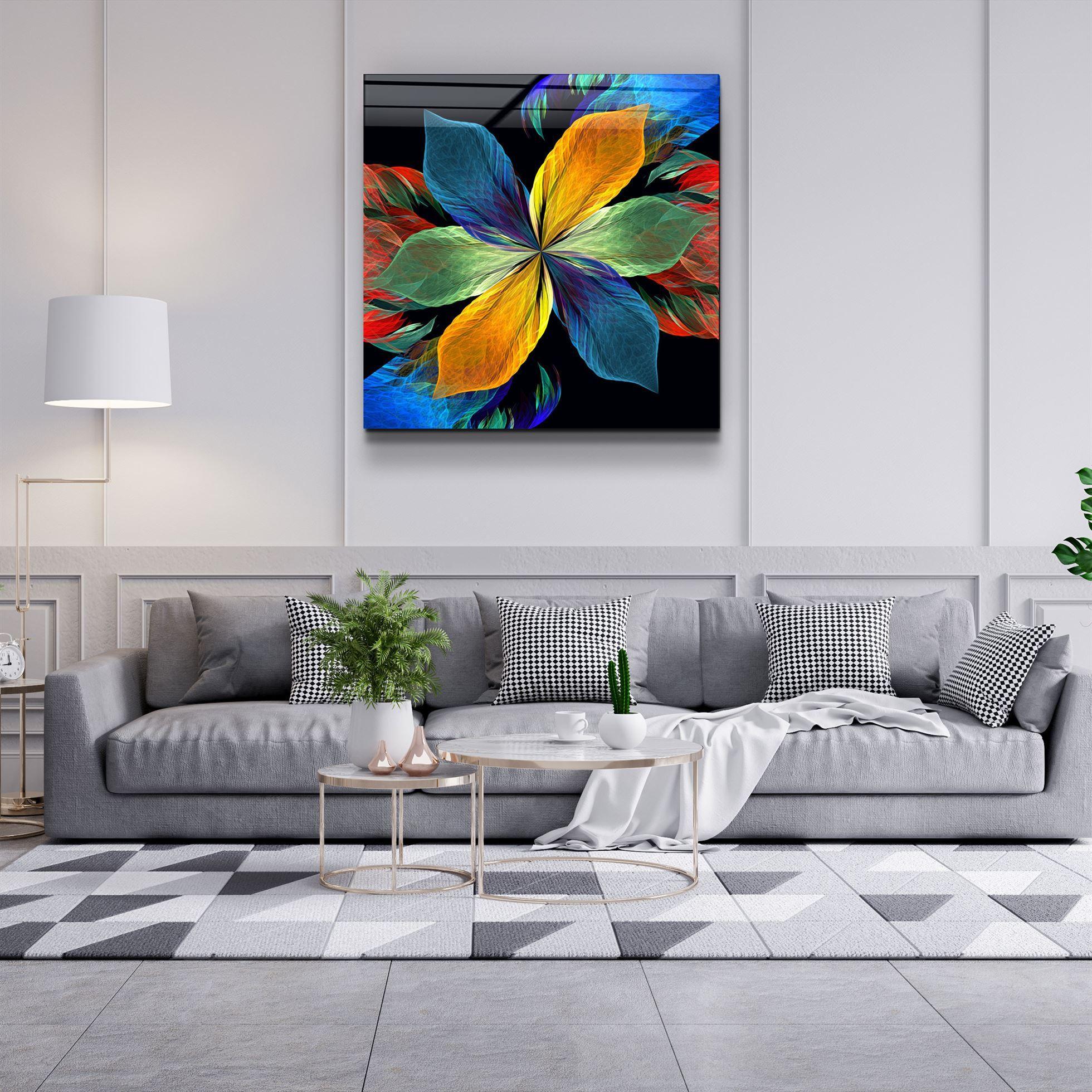 ・"Crysta"・Glass Wall Art - ArtDesigna Glass Printing Wall Art