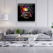 ・"Skeleton"・Glass Wall Art - ArtDesigna Glass Printing Wall Art