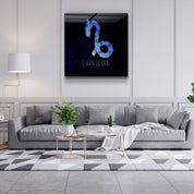 ."Zodiac V2 - Capricorn". Glass Wall Art - ArtDesigna Glass Printing Wall Art