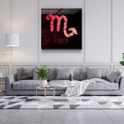 ."Zodiac V2 - Scorpio". Glass Wall Art - ArtDesigna Glass Printing Wall Art