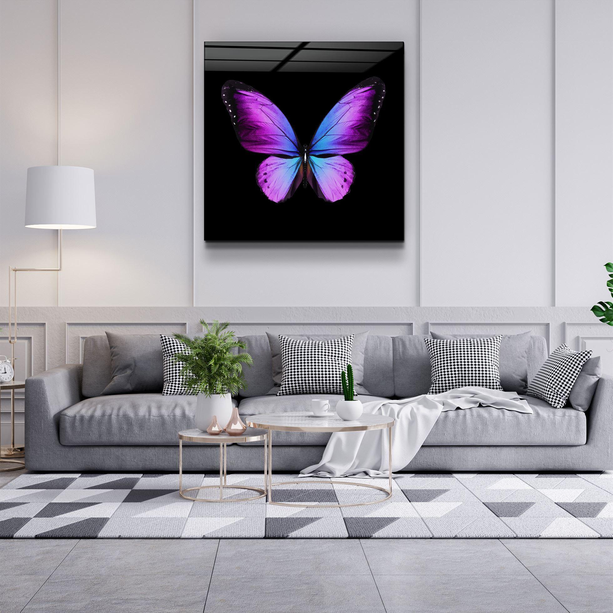 ・"Butterfly"・Glass Wall Art - ArtDesigna Glass Printing Wall Art